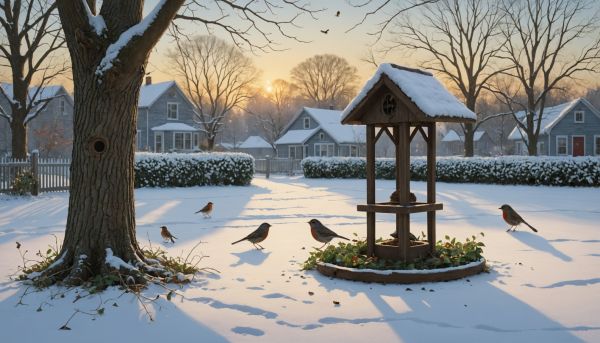 Comment protéger la faune sauvage de votre jardin en hiver ?