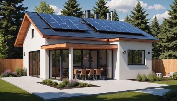 L énergie solaire thermique chauffe l eau de la maison